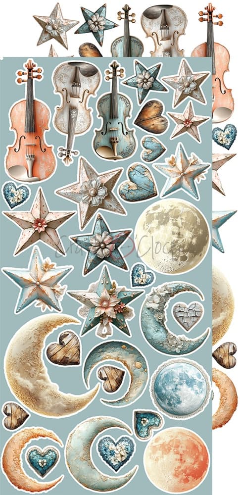 Paper Pack Extra Set Harmony - Craft O Clock - Sprites Of Harmony