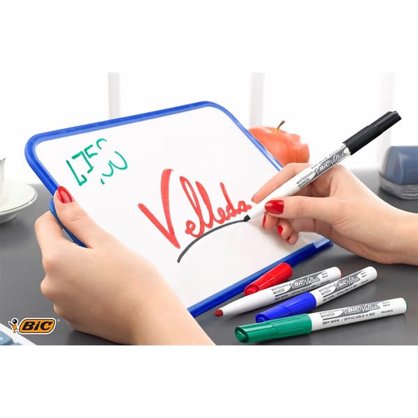 BIC Whiteboardpennor 1721 - 1,6 mm - 4 st