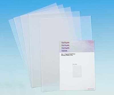 Vellum Vit - A4 - 112g - 5 ark