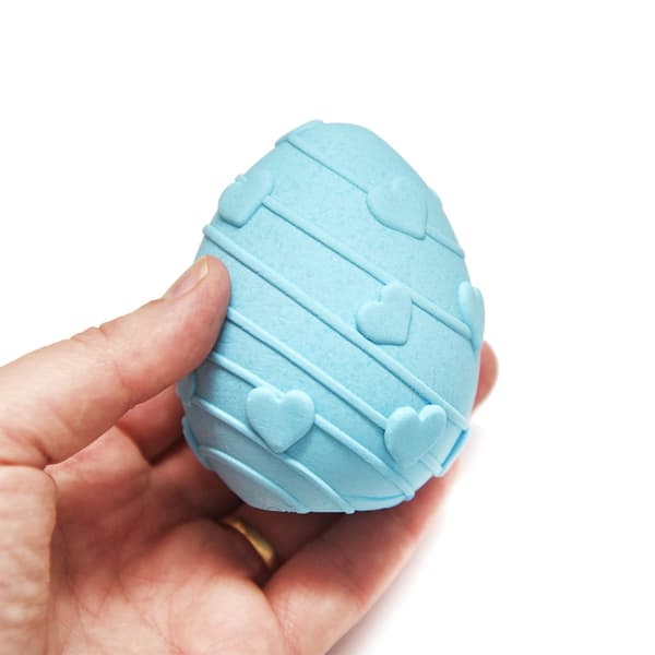 Silikonform Ljusformar - Ägg Design 7 - H: 7 cm