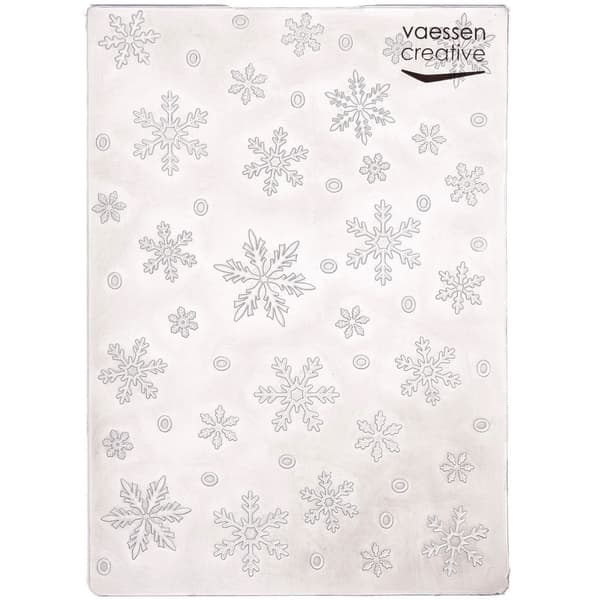 Embossing Folder - Snowflakes - Vaessen