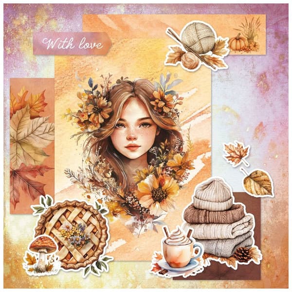 Paper Pad A5 - Studio Light - Cozy Autumn