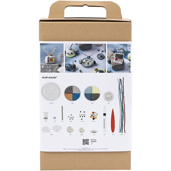 DIY Pysselkit - Robotvärld Av Silk Clay Lera