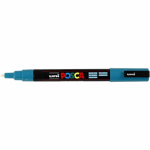 Posca Marker Fine Bullet PC-3M - Emerald green