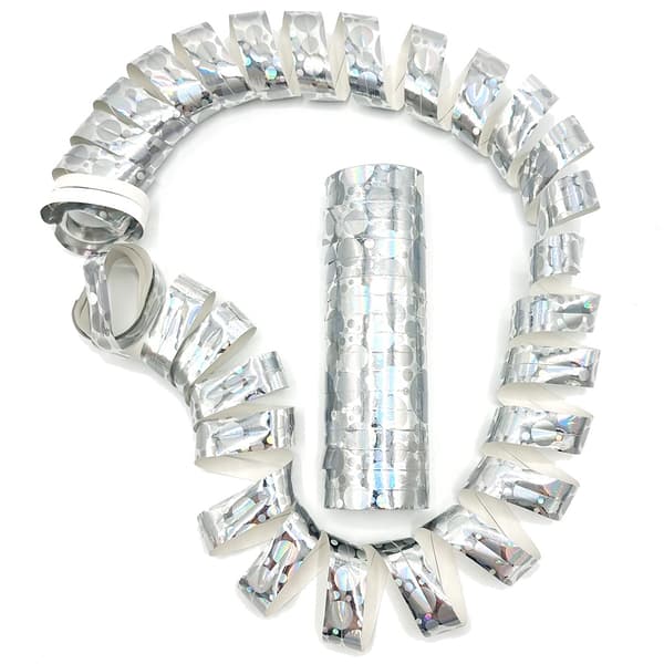 Serpentiner - Silver Dotted - 2 st