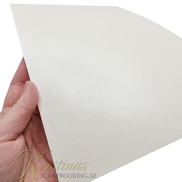 Pärlemo Papper A4 - Varm Vit - 20 ark - 220g