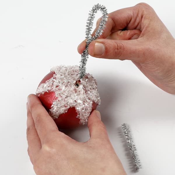 Julkulor Papier Maché - dia. 4 + 5 + 6 cm - 6 st