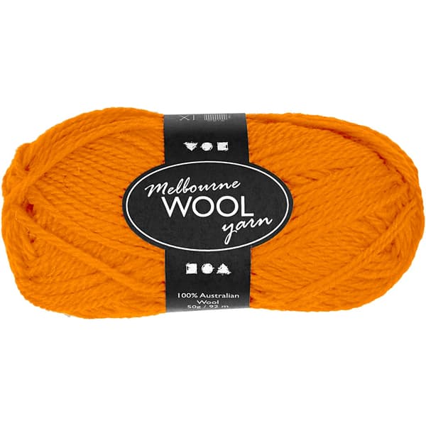 Melbourne Ullgarn - L: 92 m - Ockra - 50 g