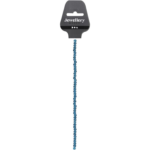 Glaspärlor - Turkos - 4 mm - 45 st