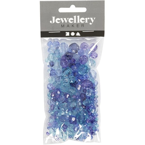 Harmoni Facettmix - ca 170 st Blå - 45 gram