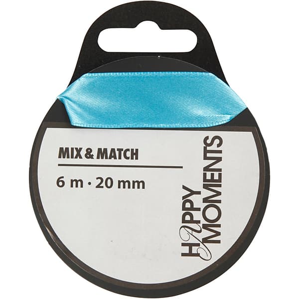 Sidenband 20 mm - Turkos - 6 meter