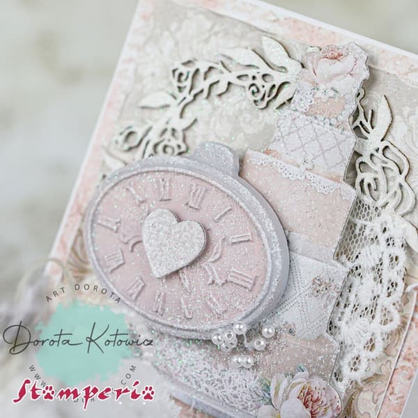 Texture Impression Mould Stamperia - You and Me - Hearts