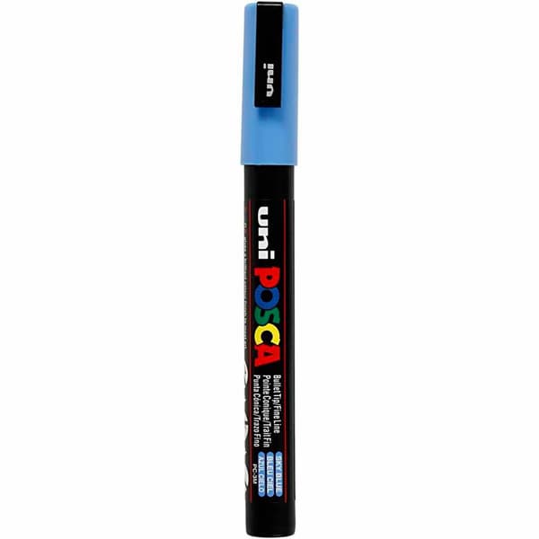 Posca Marker Fine Bullet PC-3M - Sky Blue
