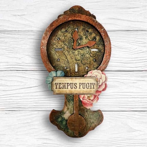 MDF Crafty Shapes Blanks - Pendulum Clock - Stamperia