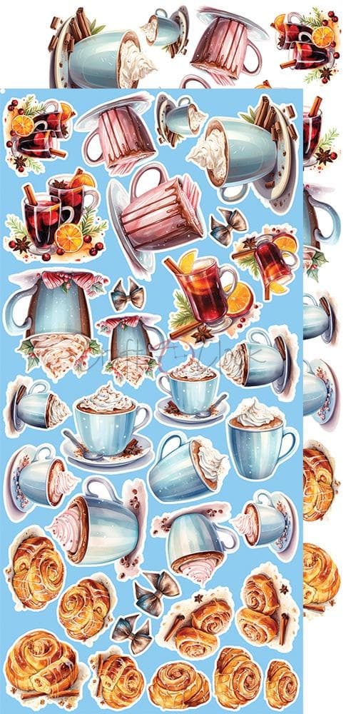 Paper Pack Extra Set II - Craft O Clock - Cozy Winterland