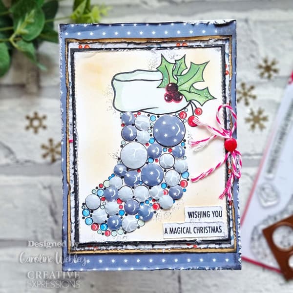 Clearstamps Woodware - Big Bubble Stocking