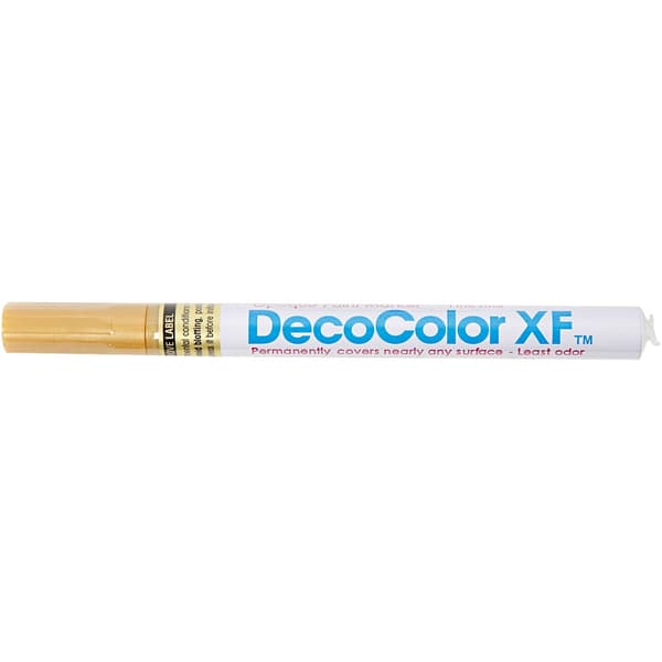 Guldpenna - Decocolor Fine Line 1,2 mm - Liquid Guld