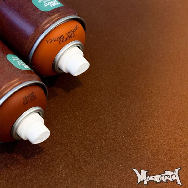 Montana Sprayfärg - Rust Effect - 400 ml - Orange Brown