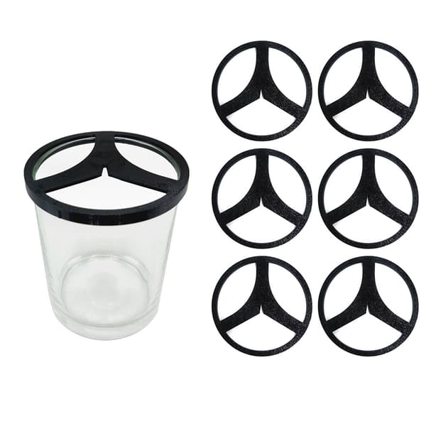 Vekcentrerare För Ljusglas 55820 - 6 st