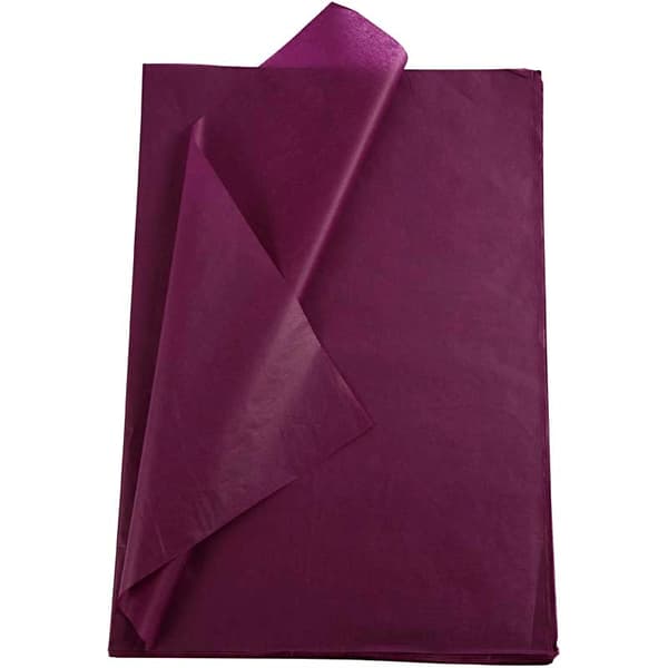 Silkespapper 50 x 70 cm - Violett - 25 ark