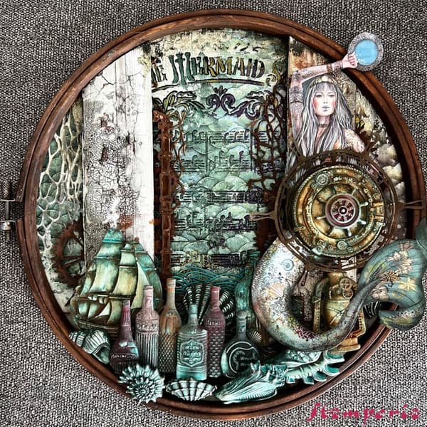 Die Cuts Stamperia Ephemera - Sailing Ship - 34 st