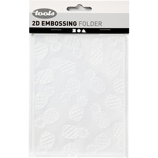 Embossingfolder - Ananas 2 - stl. 11x14 cm