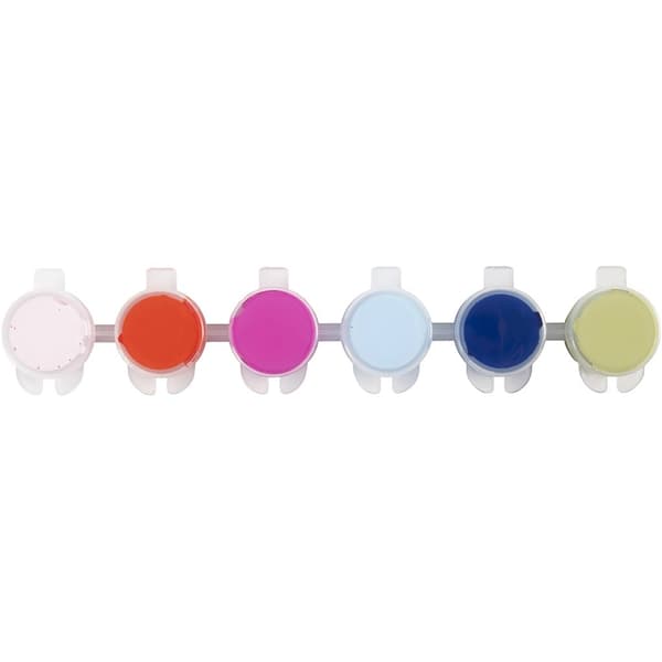 Plus Color Hobbyfärg - Starka Färger 6×5 ml