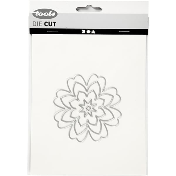 Dies - Blomma  - 8,1x8,1 cm - 5 Delar