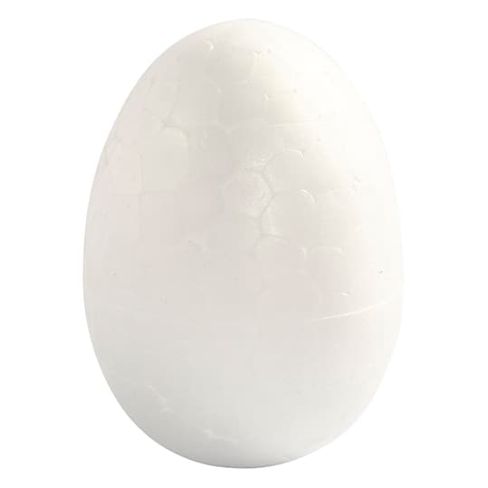 Frigolit Ägg - Höjd: 8 cm - 5 st