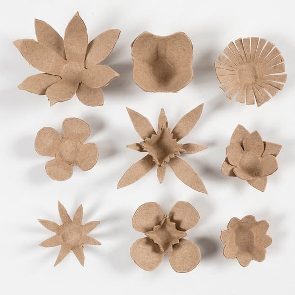 Pysselkit Påskpyssel - Blommor Av Äggkartong