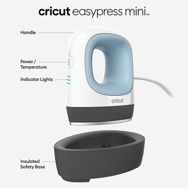 Cricut EasyPress 3 - Mini Zen Blue