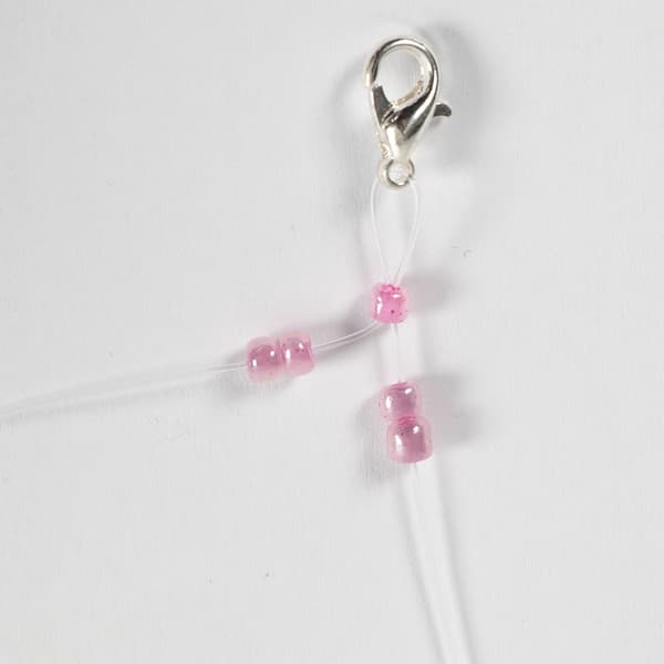 Fiskelina av nylon - 0,4 mm - Transparent - 100 meter