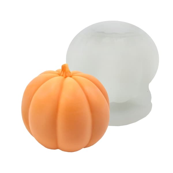 Silikonform Ljusformar - Pumpa I - 6 cm
