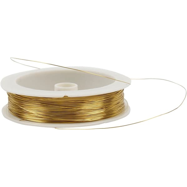 Mässingstråd - 0,3 mm - 70 meter