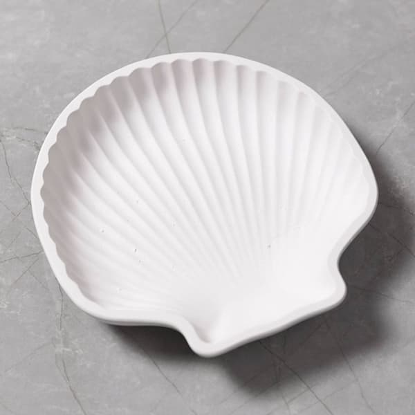 Silikonform Mussla - Snäckskal - 14x14,5 cm