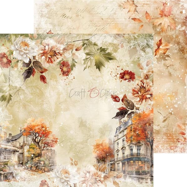 Paper Pad 6x6 - Craft O Clock - Autumnaria
