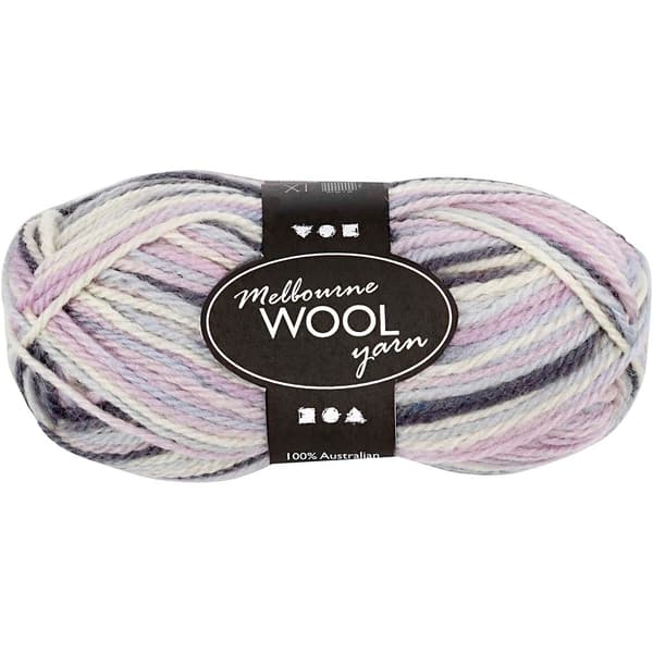 Melbourne Ullgarn - L: 92 m - Pastell - Harmoni - 50 g
