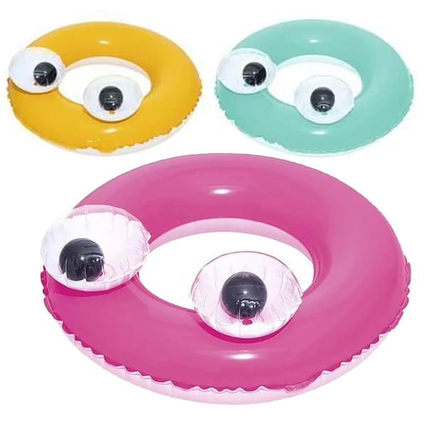 Badleksaker Bestway - Simring med ögon - 61 cm