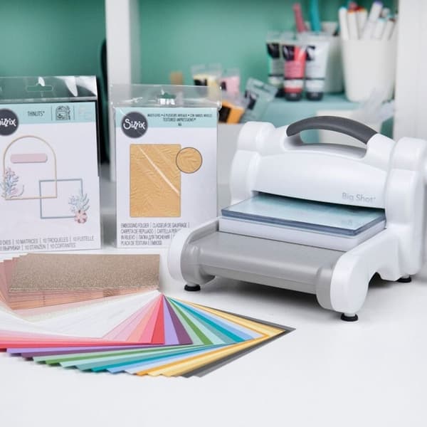 Sizzix Big Shot Starter Kit - White & Grey