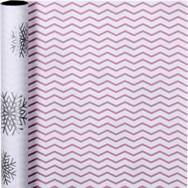 Presentpapper Skagen Snöflinga - 5 meter - Bredd: 50 cm