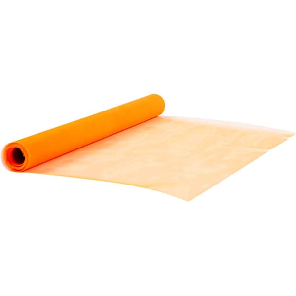 Tyll på rulle - Bredd: 50 cm - Orange - 5 meter
