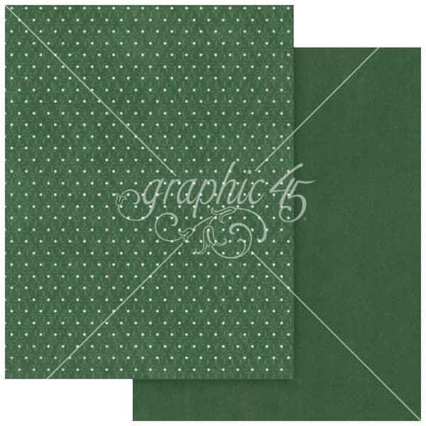 Paper Pad 8.5x11 Tum - Patterns & Solids Pack - Deck the Halls - Graphic 45