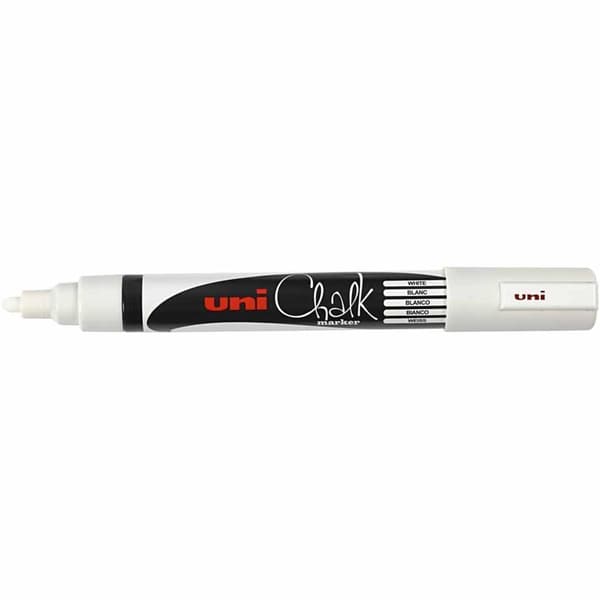 Chalk Marker - Vit - Spets: 1,8-2,5 mm