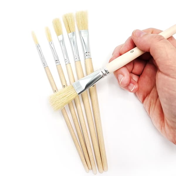 Hobbypenslar - Svinborst - Platta 1, 2, 3, 4, 5, 6 - 6 st