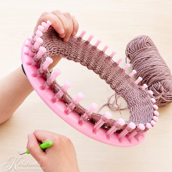 Stickringar 4 storlekar - Knitting Loom - Playbox