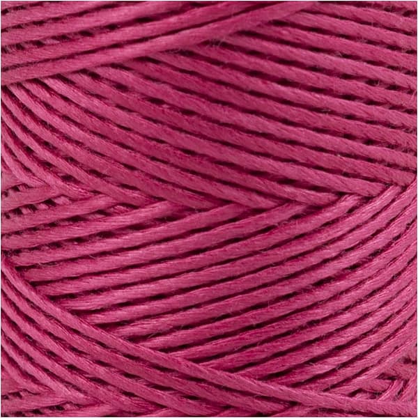 Bambusnöre 1 mm - 65 meter - Mörkrosa