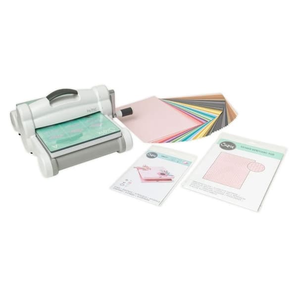 Sizzix Big Shot Plus A4 Starter Kit - White & Grey
