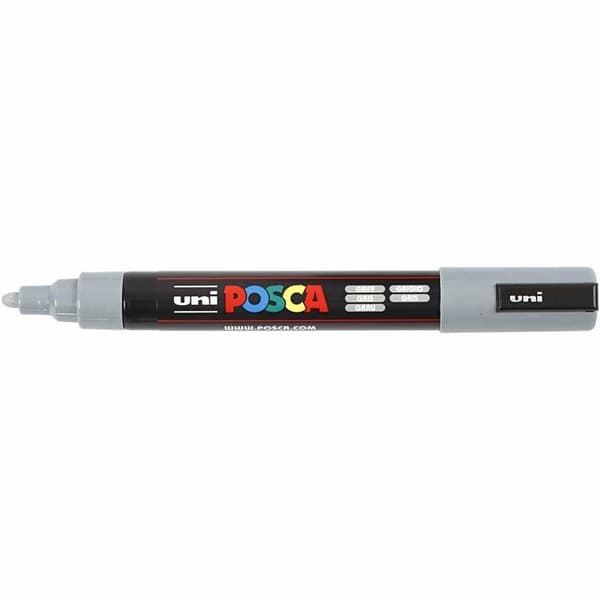 Posca Marker Medium Bullet PC-5M - Grey