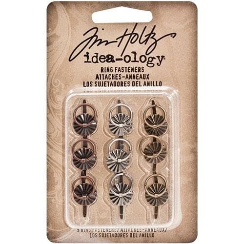 Ring Fasteners - Tim Holtz Idea-Ology