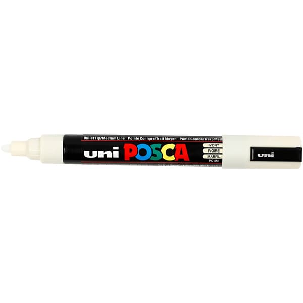 Posca Marker Medium Bullet PC-5M - Ivory